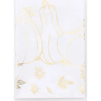 ubrus Sinsay - Běhoun na stůl s podzimním motivem - krémová - 474FU-01X - 474FU-01X-ONE