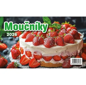Kalendář Moučníky 2026 - stolní kalendář
