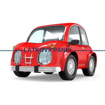 Látkový panel - Auto - AM-50 Velikost: 30x30cm, Materiál: Kočárkovina