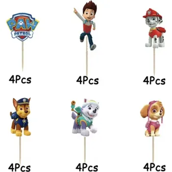 Party dekorace Narozeninová dekorace na dort s motivem Tlapkové patroly Motiv: Varianta B