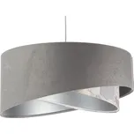 BPS koncept Závěsné svítidlo GALAXY barevné listy , 1xE27, ø 50 cm Barva: Šedá