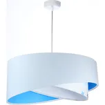 BPS koncept Závěsné svítidlo GALAXY modré hvězdy, 1xE27, ø 50 cm