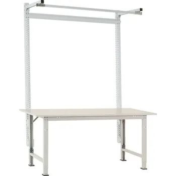 Manuflex AS1601.7035 Portál konstrukce s výložným ve světle šedá RAL 7035, pro PACK BAZÉNU standard s šířkou od 1500 mm