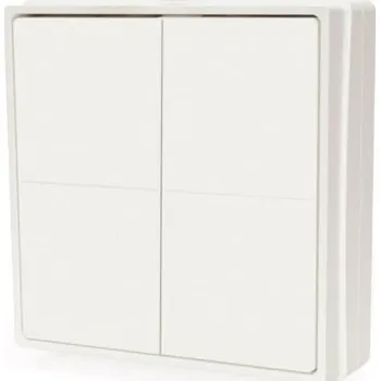 Dálkový ovladač Shelly BLU RC Button 4 Wall Switch - bluetooth dálkový ovladač, Stand Alone - rozbaleno BLUWallSwitch4SA