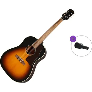 Elektroakustická kytara Epiphone Masterbilt J-45 SET Aged Vintage Sunburst Elektroakustická kytara Dreadnought