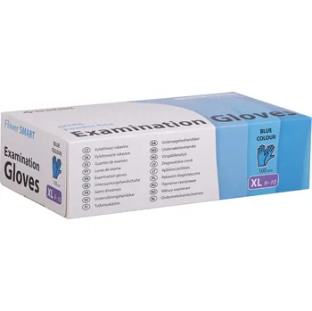 Vyšetřovací rukavice BATIST Rukavice nitrilové nepudrované FLOWER SMART Velikost: M