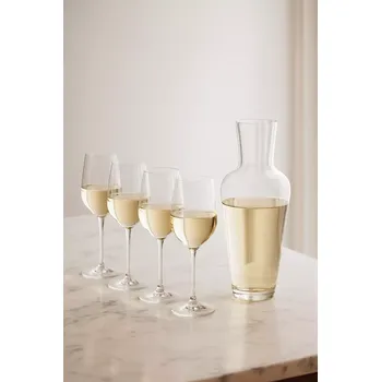 Sada nádobí Riedel Veritas Riesling Set – 4 × sklenice + Mosel karafa