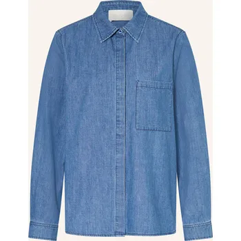 Dámská halenka Juvia Dámská Košilová Halenka Birga V Džínovém Vzhledu,...