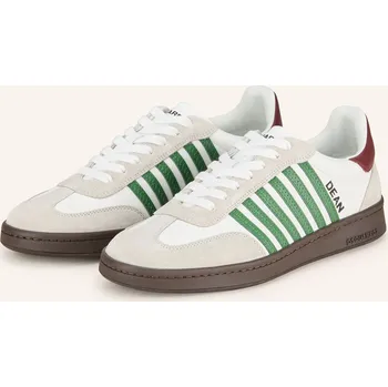 Pánské tenisky dsquared2 Pánské Sneakersy, bílá / krémová / zelená, 45