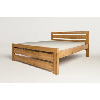 Postel Masivní postel Rhino I 180 cm Dub