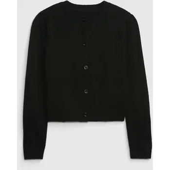 Dívčí svetr GAP Dívčí Dětský kardigan se vzorem GAP Černá 140/146 (2430627)