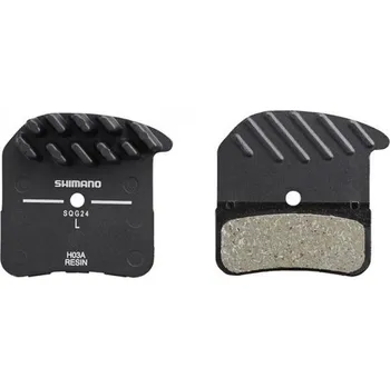 Brzda na kolo brzdové destičky Shimano H03A s chladičem polymerové