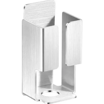 Držák na kartáček Xilimen nerezový držák na elektrický zubní kartáček hranatý 1 ks