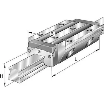 KWVE 25-B-L-V2-G4 INA Lineární vozík