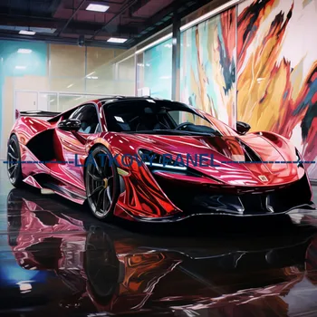 Látkový panel - Auto - AM-47 Velikost: 25x25cm, Materiál: Úplet