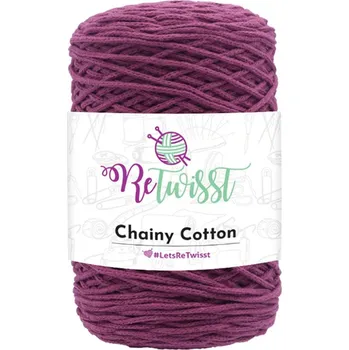 Příze ReTwisst Chainy Cotton 28 purpurově fialová