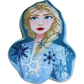 Dekorativní polštářek Setino Polštářek FROZEN ELSA modrý tvarovaný
