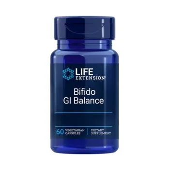 Life Extension Bifido GI Balance Doplněk stravy s probiotiky 60 ks, vegetariánská kapsle, 25 mg, EXP. 10/2025