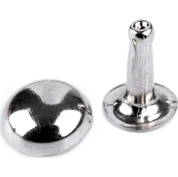 Nýt Duté nýty Ø10 mm půlkulaté - nikl (1000 pár)