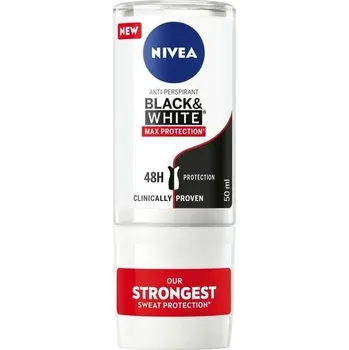 Nivea roll-on antiperspirant Max Protection Black&White 50 ml
