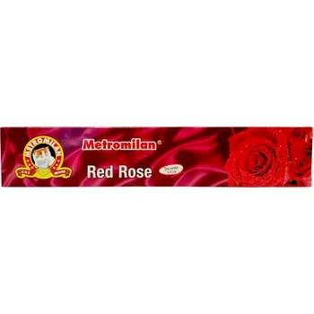 Vonná tyčinka Vonné tyčinky Metromilan Red Rose (červená růže)