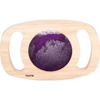 TickiT - Třpytivý panel Easy hold fialový 1 ks