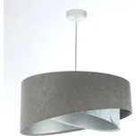 BPS koncept Závěsné svítidlo GALAXY šedé 2, 1xE27, ø 50 cm Barva: Mořské vlny