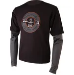 Pánský dres Axon Monster dlouhý rukáv Velikost: XXXL / Barva: černá/šedá