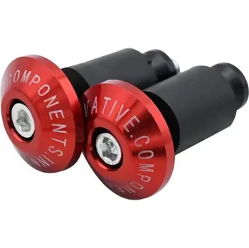 Horské kolo Koncovky řidítek motocyklu - Červené