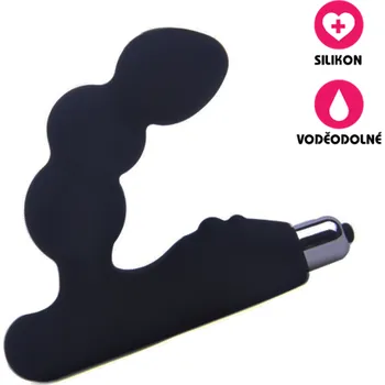 Anální kolík VšeNaSex.cz Silikonový stimulátor prostaty Prostate Beads