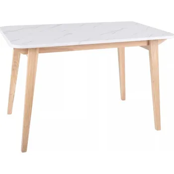 Jídelní stůl Jídelní stůl Berdun, mramor / dub