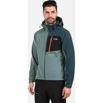 Pánská větrovka Pánská softshellová bunda Kilpi ONTAVIO-M khaki S