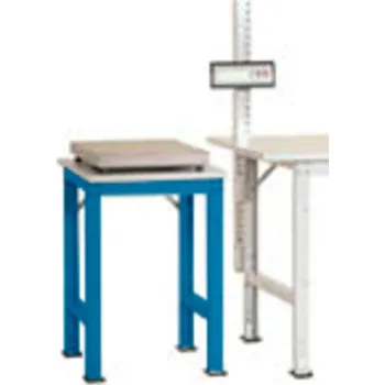 Servírovací stolek Manuflex AS0061.5012 Servírovací stolek PACK BAZÉNU speciální s plastové desky, š x h = 500 x 600 x 722-1022 mm