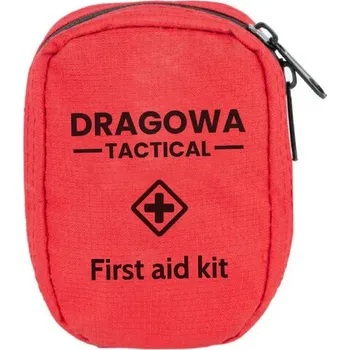 Lékárnička DRAGOWA Tactical lékárnička první pomoci Compact, červená