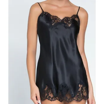 Dámské spodní prádlo Lise Charmel - Splendeur soie noční košilka noir XS ALC1780