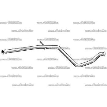 Výfukový systém Starline Výfuková trubka 34.14.425