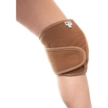 Vlnka Ortéza s velbloudí a ovčí vlnou na koleno hnědá