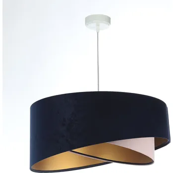 BPS koncept Závěsné svítidlo GALAXY tmavě modré-růžové, 1xE27, ø 50 cm