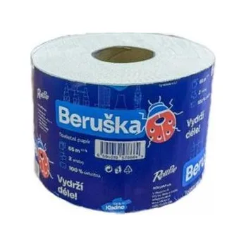 Toaletní papír Papír toaletní 2 vrstvý Beruška 65 m 36 kusů