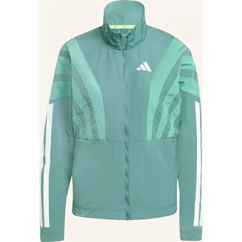 Dámská softshellová bunda Adidas Dámská Běžecká Bunda Adizero Archive, petrolejová /...