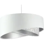 BPS koncept Závěsné svítidlo GALAXY bílé květy , 1xE27, ø 50 cm Barva: Kremová bílá