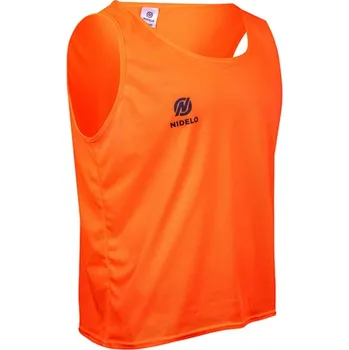 Rozlišovací triko NIDELO Bib Optimal oranžová 0001 JUNIOR