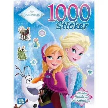 První čtění Disney Die Eiskönigin: 1000 Sticker