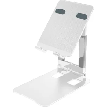 Univerzální skládací stojánek pro iPhone / iPad - bílý