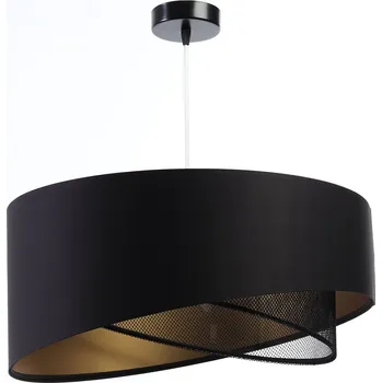 BPS koncept Závěsné svítidlo GALAXY černá síťovina, 1xE27, ø 50 cm