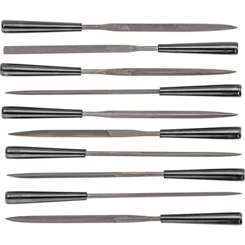 Klíč Topex Pilníky jehlové, 10 ks sada 06A015