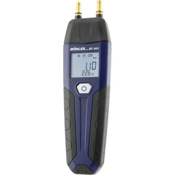 WÖHLER SC 602 - měření tlaku plynových potrubí
