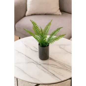 Váza House Doctor Kovová Váza, Modro-Šedá Patina