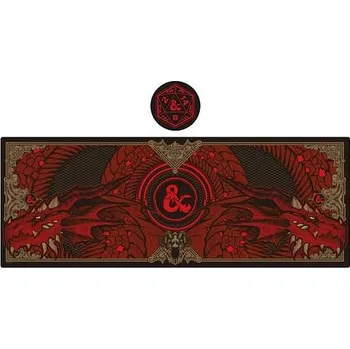 Podložka pod myš FaNaTtik Podložka pod myš a klávesnici Dungeons and Dragons + podtácek