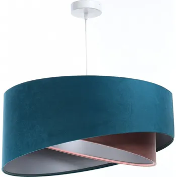 BPS koncept Závěsné svítidlo GALAXY modrá-růžová, 1xE27, ø 50 cm